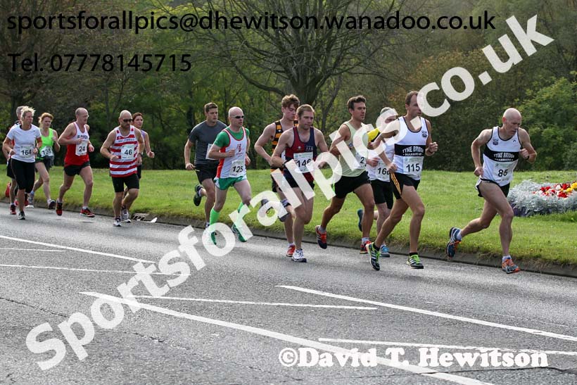 Start of the Prudhoe Miners Run. Photo: David T. Hewitson/Sports for All Pics